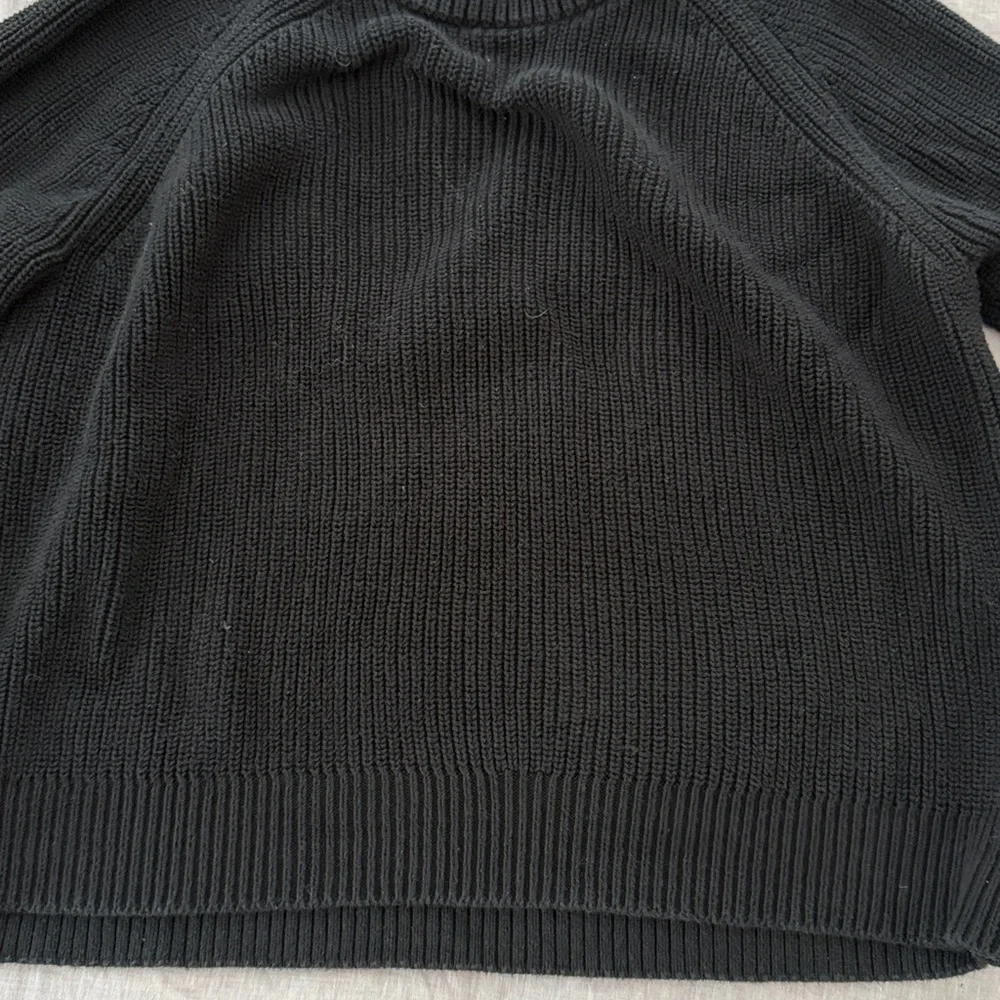 Jenni Kayne over sized black fisherman sweater. GUC - Picture 4 of 5